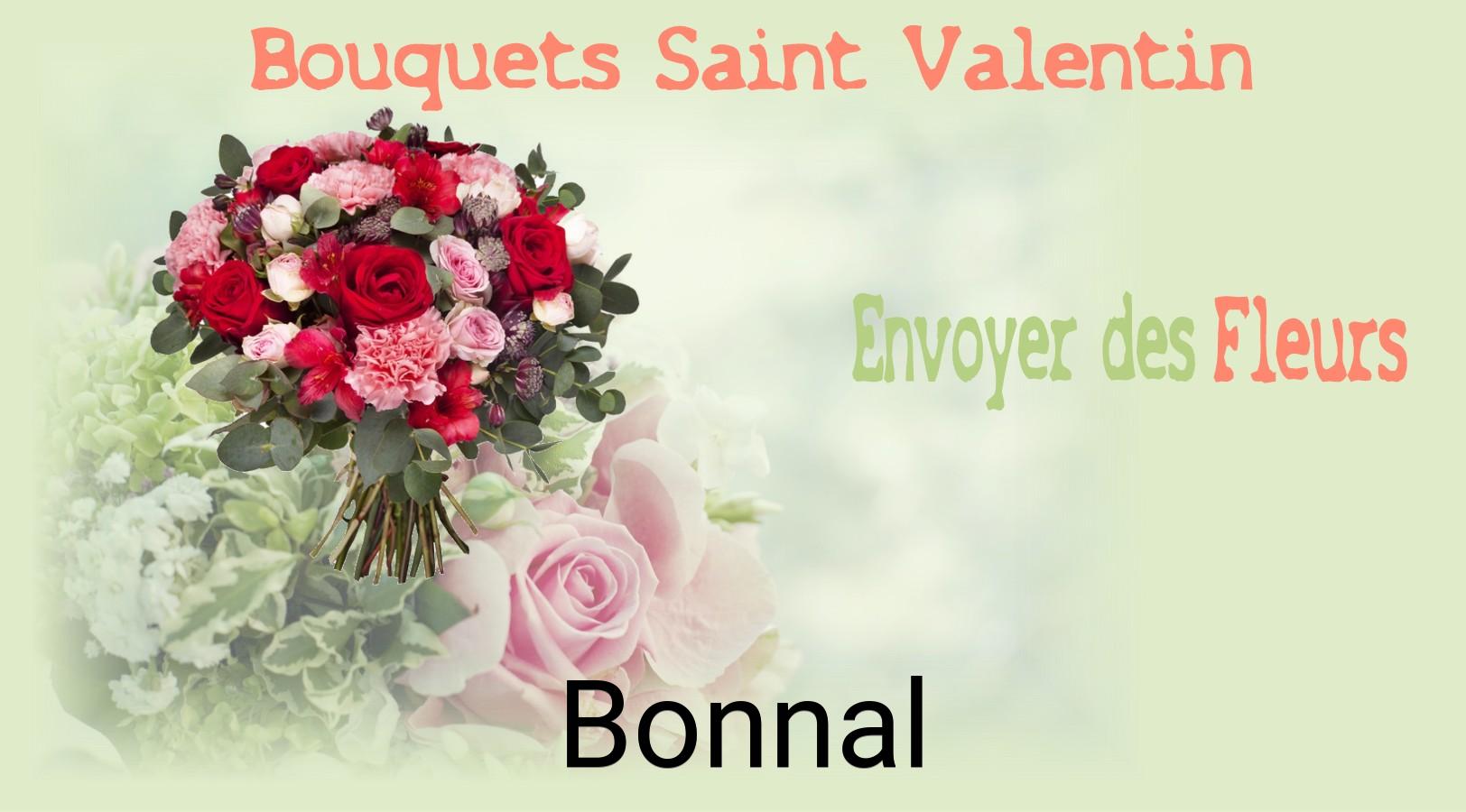 Roses de Saint-Valentin livrées à Bonnal